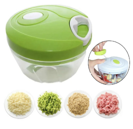 Manual Food Shredder 3 Blades
